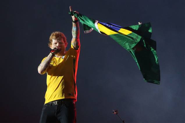 Ed Sheeran durante a turnê “Divide Tour” no Allianz Parque em São Paulo - 28/05/2017 Ed Sheeran durante a turnê “Divide Tour” no Allianz Parque em São Paulo - 28/05/2017