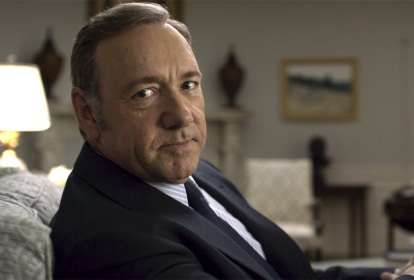 Frank Underwood (Kevin Spacey) em cena de 'House of Cards'