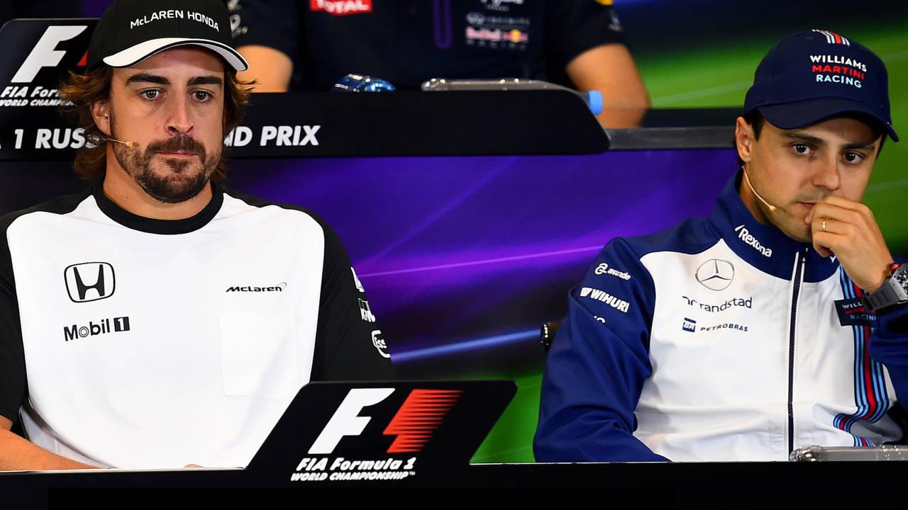 Fernando Alonso e Felipe Massa