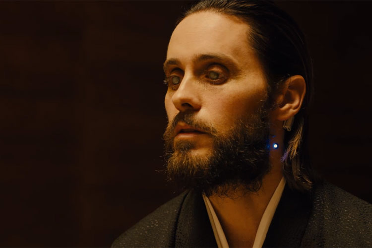 Jared Leto em cena de 'Blade Runner 2049', filme de Denis Villeneuve que dá sequência ao clássico de Ridley Scott