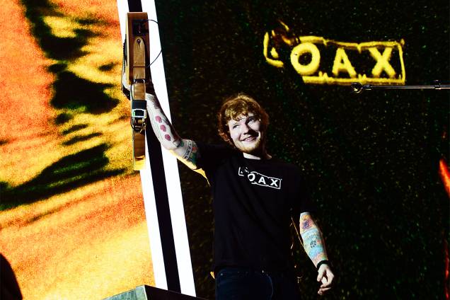 Ed Sheeran durante a turnê “Divide Tour” no Allianz Parque em São Paulo - 28/05/2017 Ed Sheeran durante a turnê “Divide Tour” no Allianz Parque em São Paulo - 28/05/2017