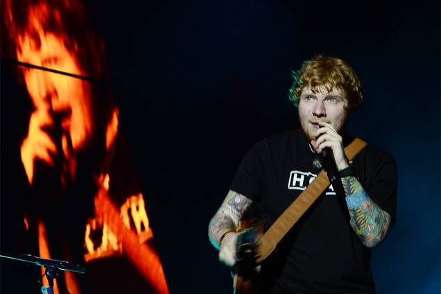 Ed Sheeran durante a turnê “Divide Tour” no Allianz Parque em São Paulo - 28/05/2017 Ed Sheeran durante a turnê “Divide Tour” no Allianz Parque em São Paulo - 28/05/2017