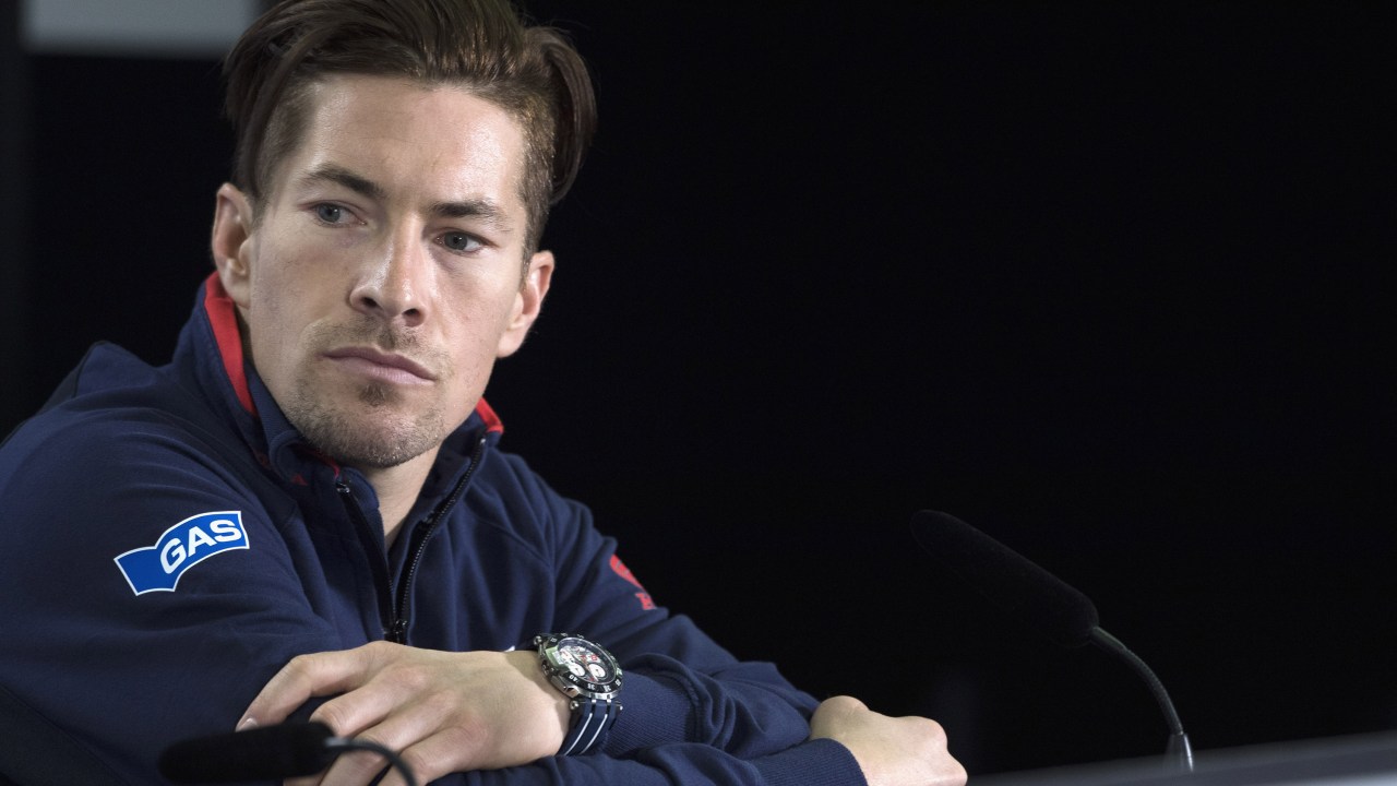 O piloto americano Nicky Hayden