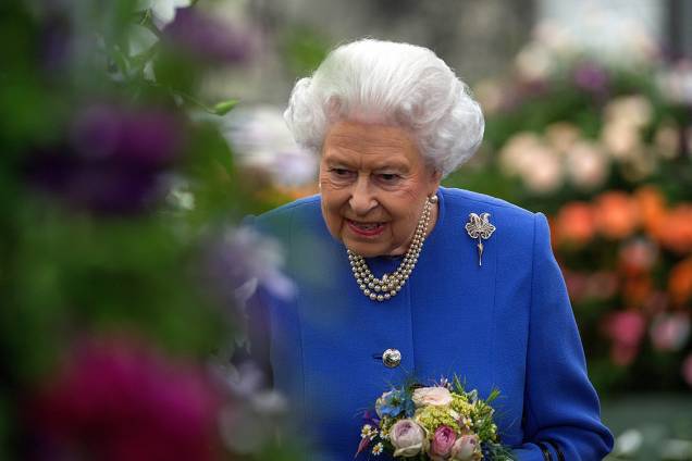 Rainha da Inglaterra, Elizabeth II, visita o festival Chelsea Flower Show, que acontece anualmente em Londres, desde 1913 Rainha da Inglaterra, Elizabeth II, visita o festival Chelsea Flower Show, que acontece anualmente em Londres, desde 1913