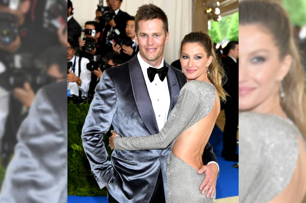 Gisele Bundchen e Tom Brady no MET Gala em Nova York - 01/05/2017