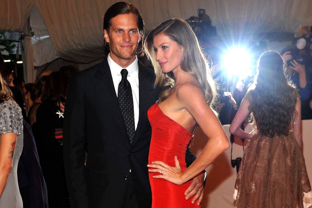 Gisele Bundchen e Tom Brady no MET Gala em Nova York - 02/05/2011