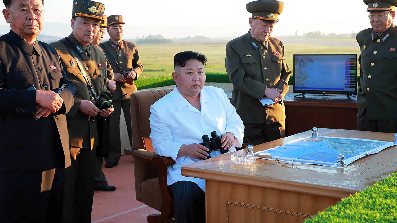 O ditador norte-coreano, Kim Jong-un - Coréia do Norte