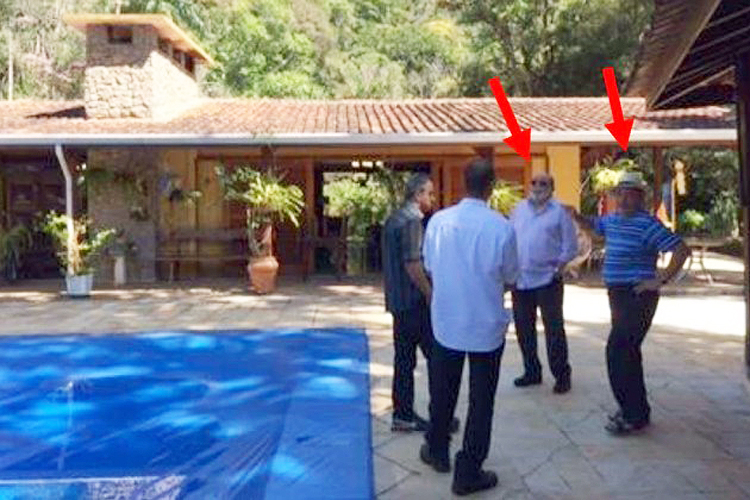 Lula: sítio em Atibaia