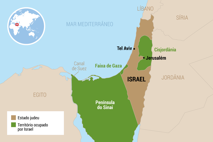 8 de junho de 1967 - Forças israelenses chegam ao Canal de Suez, tomando por completo a Península do Sinai