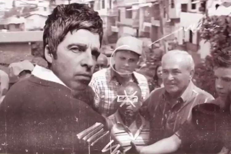 Wagner Moura faz montagem de Noel Gallagher como Pablo Escobar