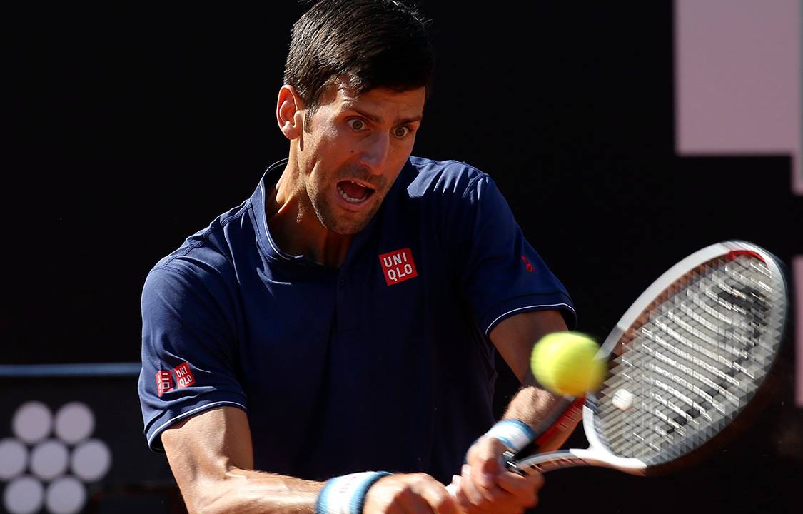 Tenista sérvio Novak Djokovic disputa título contra o alemão Alexander Zverev, na final do Masters 1000