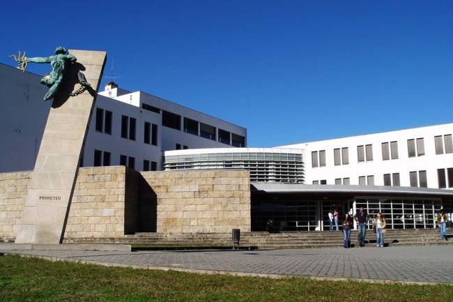 Universidade do Minho, em Braga, Portugal