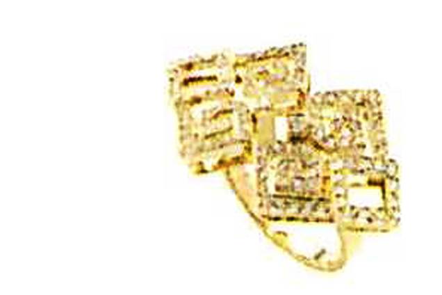 Conjunto de ouro amarelo 18k-3 Conjunto de ouro amarelo 18k-3