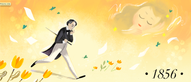 Google homenageia escritor Victor Hugo Google homenageia escritor Victor Hugo