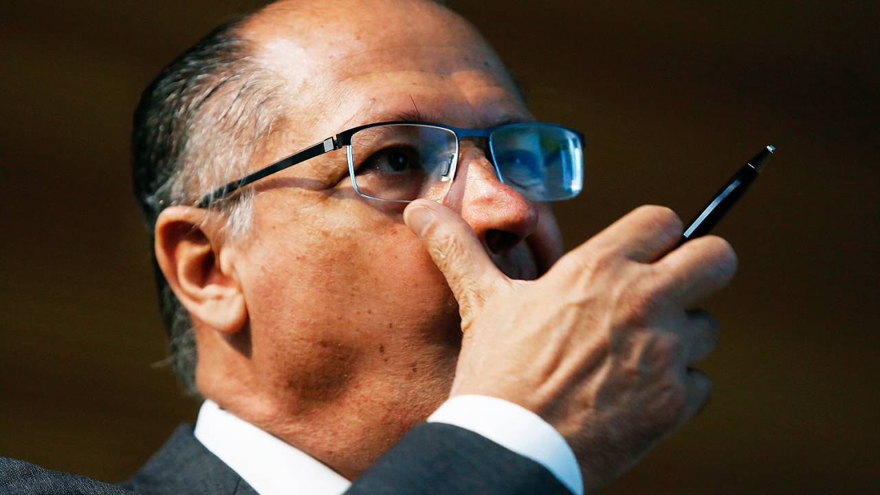 Governador de São Paulo, Geraldo Alckmin (PSDB), em Brasília - 08/02/2017