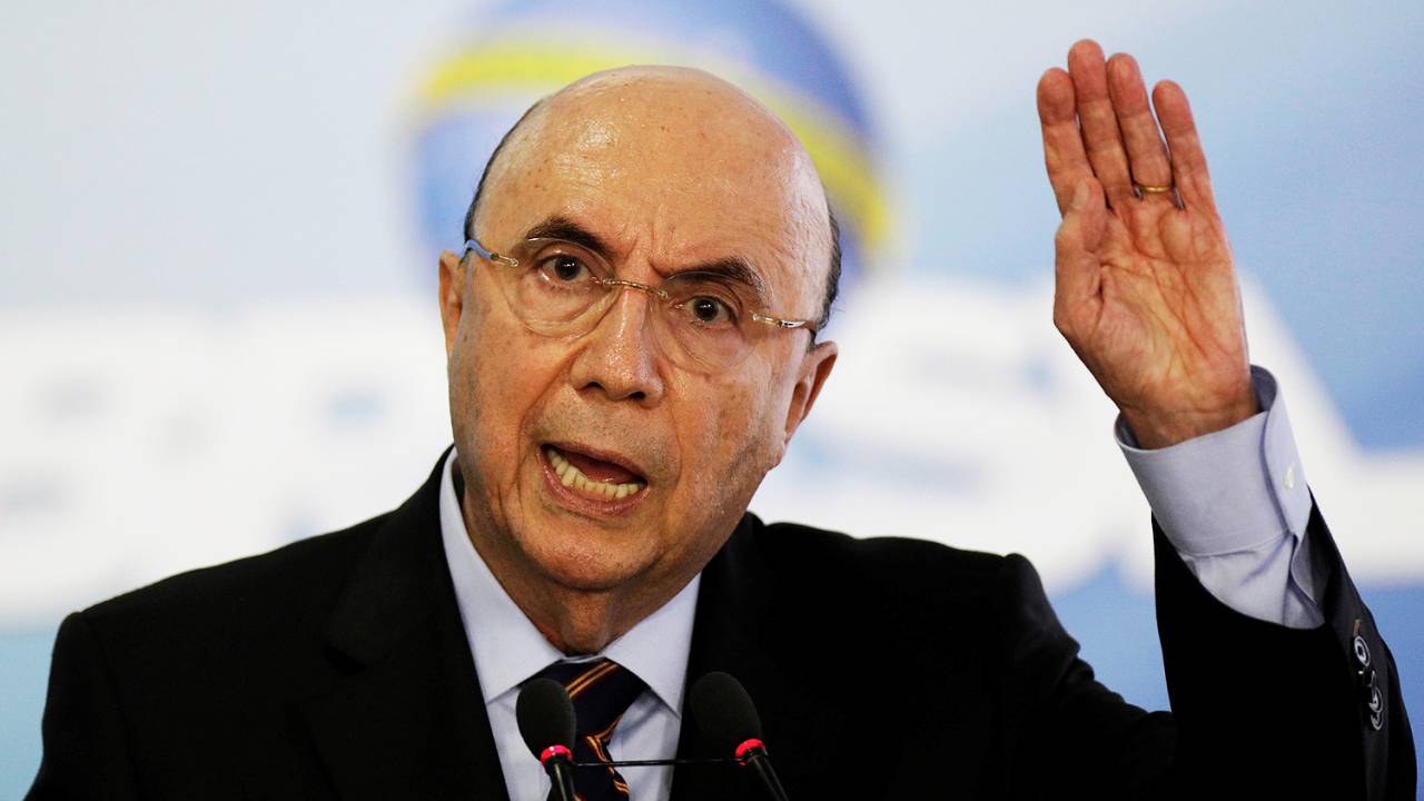 O ministro da Fazenda, Henrique Meirelles