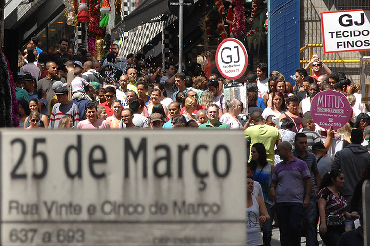 Economia - Consumo - Inflação - produtos - Pib - comércio de rua