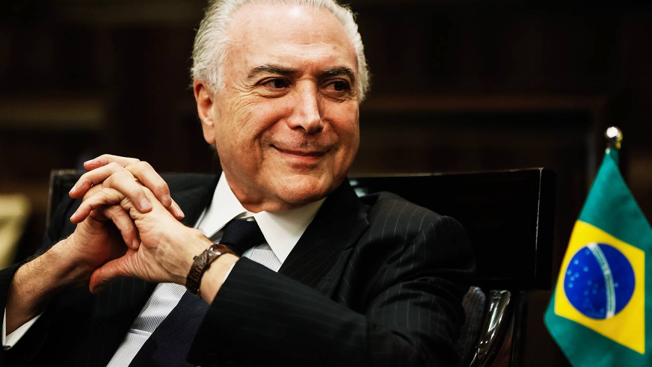 O presidente Michel Temer