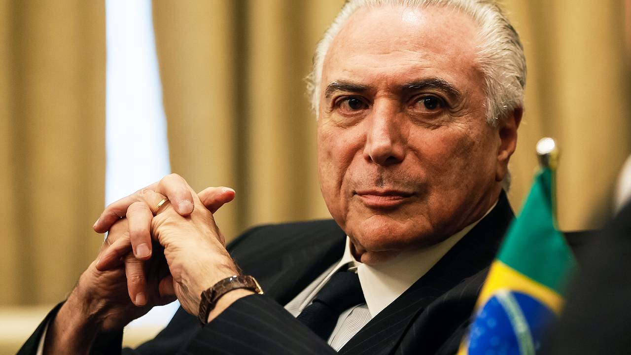 O presidente Michel Temer