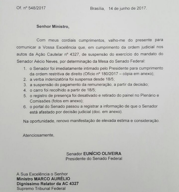 Ofício Eunicio
