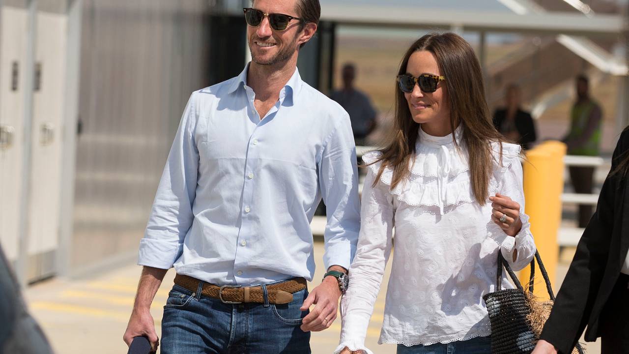 Pippa Middleton e seu marido James Matthews - 01/06/2017