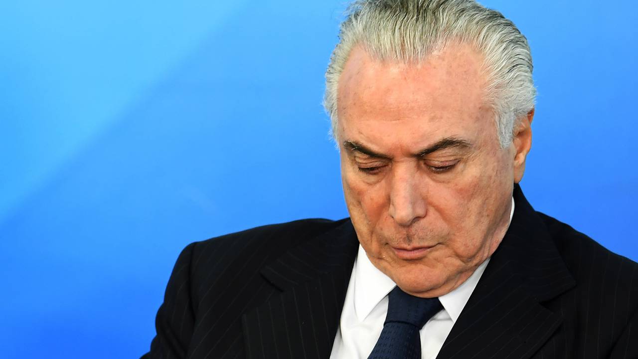O presidente Michel Temer