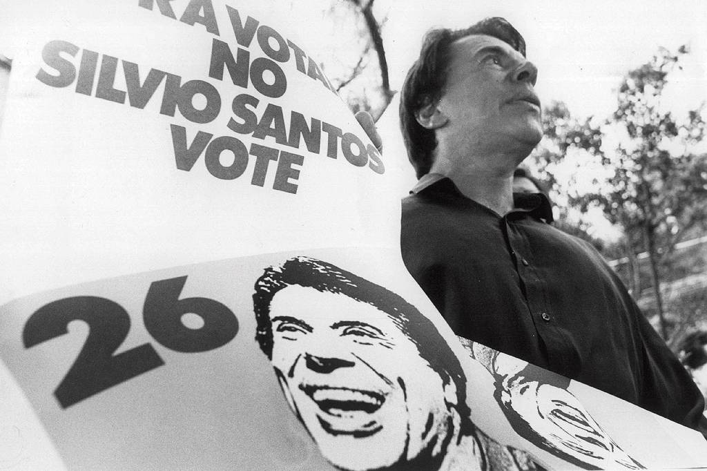 Silvio Santos, candidato do PMB Silvio Santos, candidato do PMB