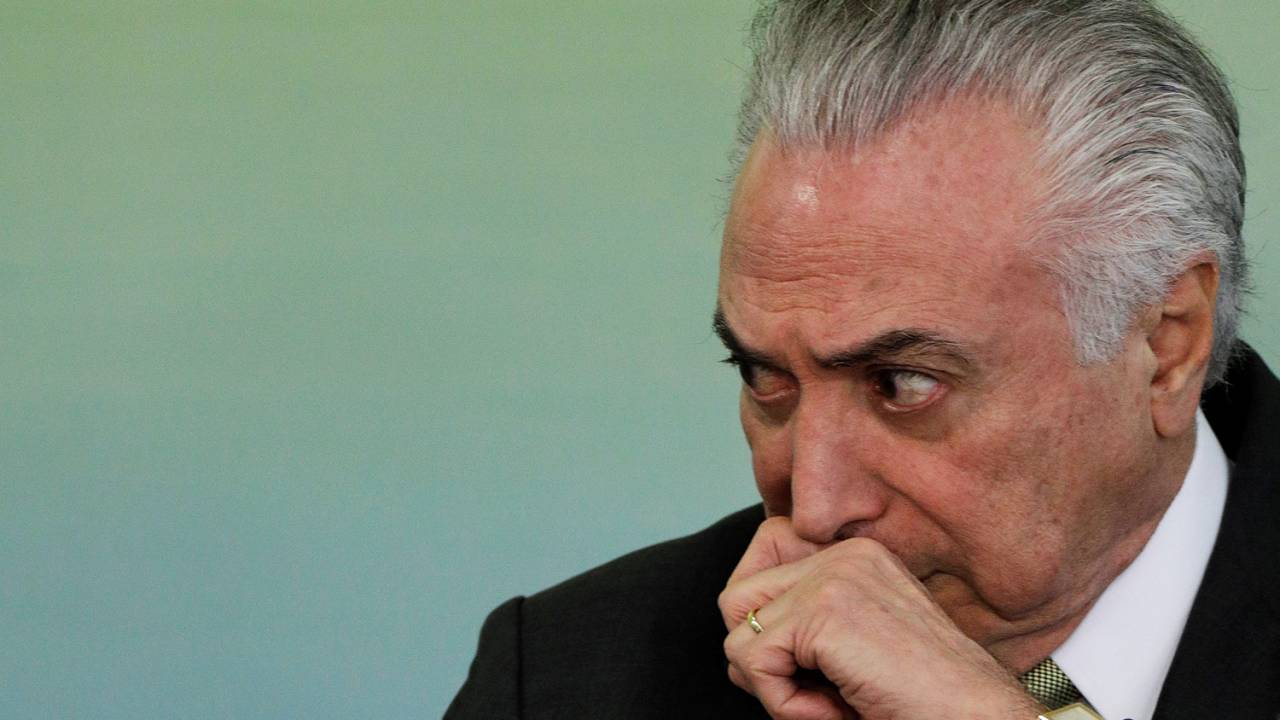 O presidente Michel Temer