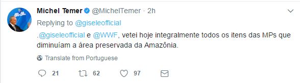 Temer x Gisele