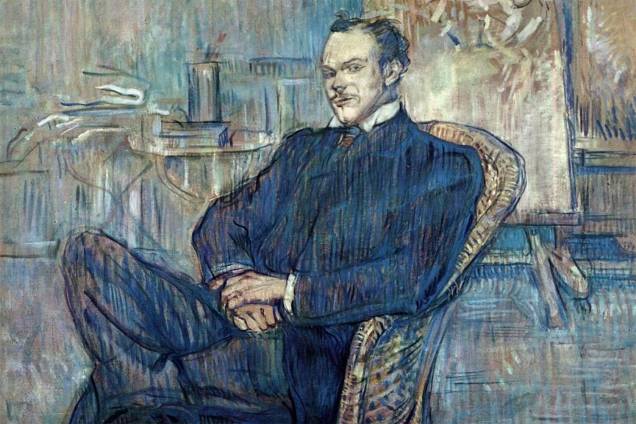 Toulouse-Lautrec - Paul Leclercq, de 1897 Toulouse-Lautrec - Paul Leclercq, de 1897