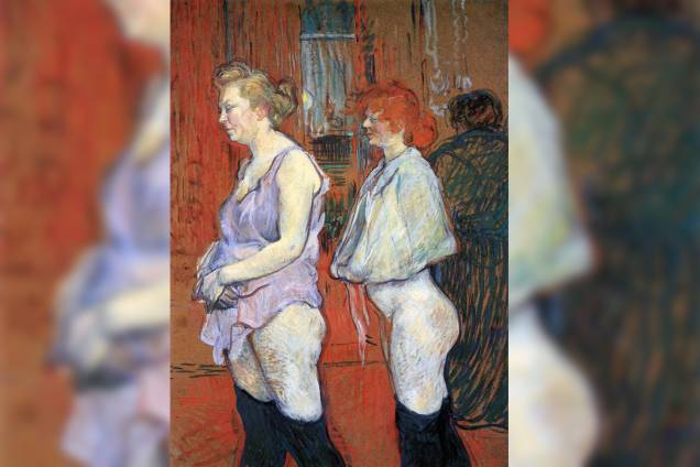Toulouse-Lautrec - A inspeção médica, de 1894 Toulouse-Lautrec - A inspeção médica, de 1894