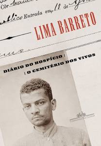 Capa do livro 'Diário do Hospício e O Cemitério dos Vivos', de Lima Barreto