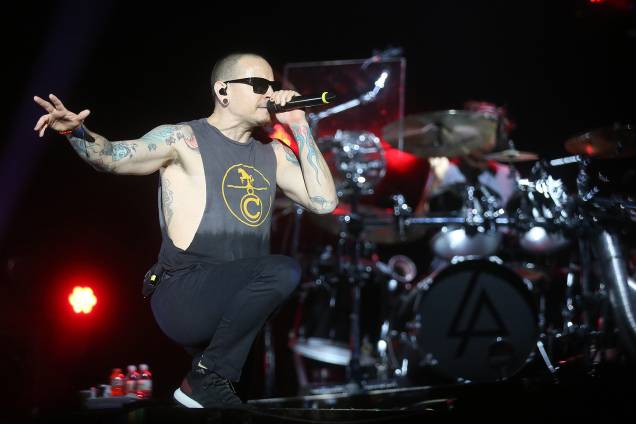 Chester Bennington - Show da banda Linkin Park no Maximus Festival 2017, realizado no Autódromo de Interlagos, na zona sul de São Paulo - 13/05/2017 Chester Bennington - Show da banda Linkin Park no Maximus Festival 2017, realizado no Autódromo de Interlagos, na zona sul de São Paulo - 13/05/2017