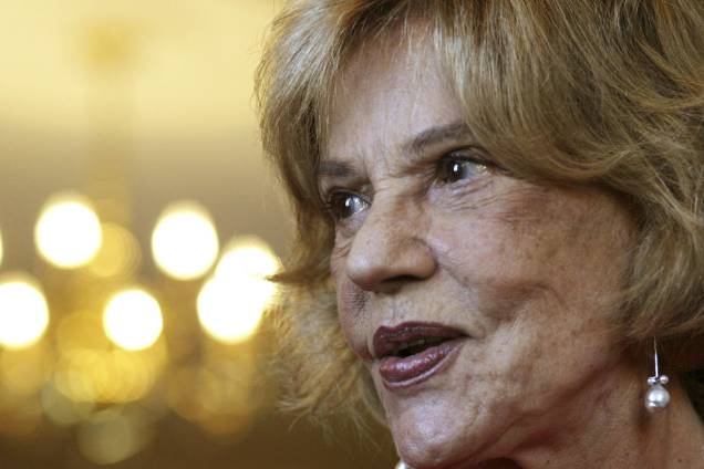 Jeanne Moreau, durante o Festival de Cinema São Sebastião na Espanha em 2006 Jeanne Moreau, durante o Festival de Cinema São Sebastião na Espanha em 2006
