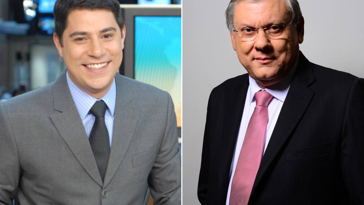Evaristo Costa e Milton Neves