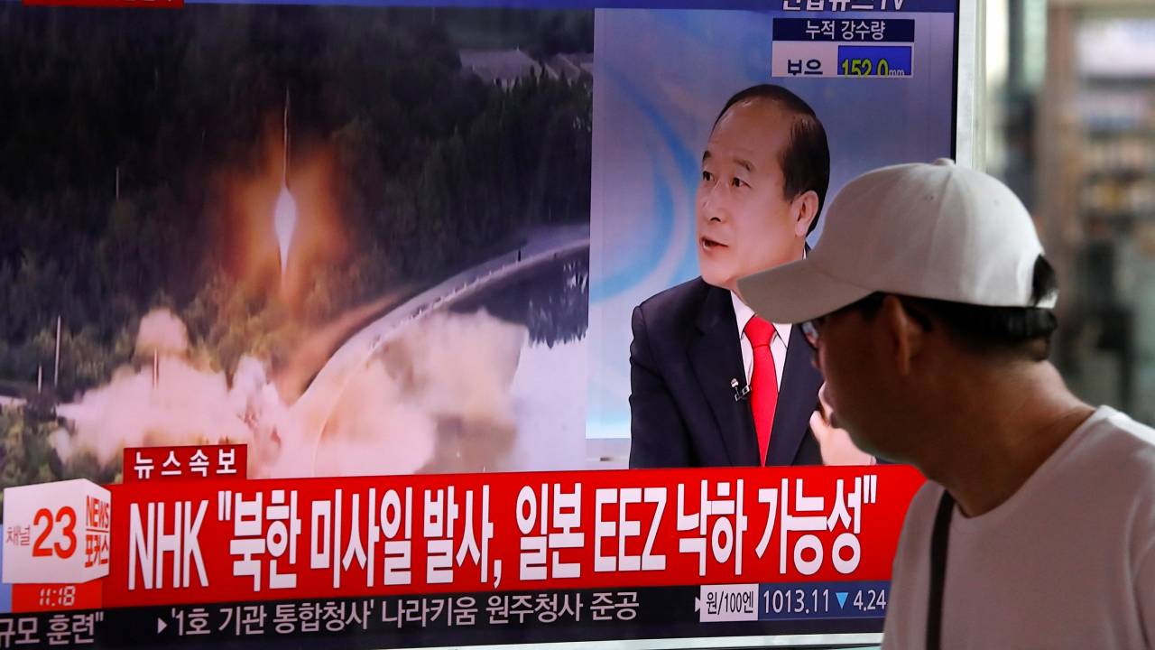 Coreia do Norte testa míssil intercontinental