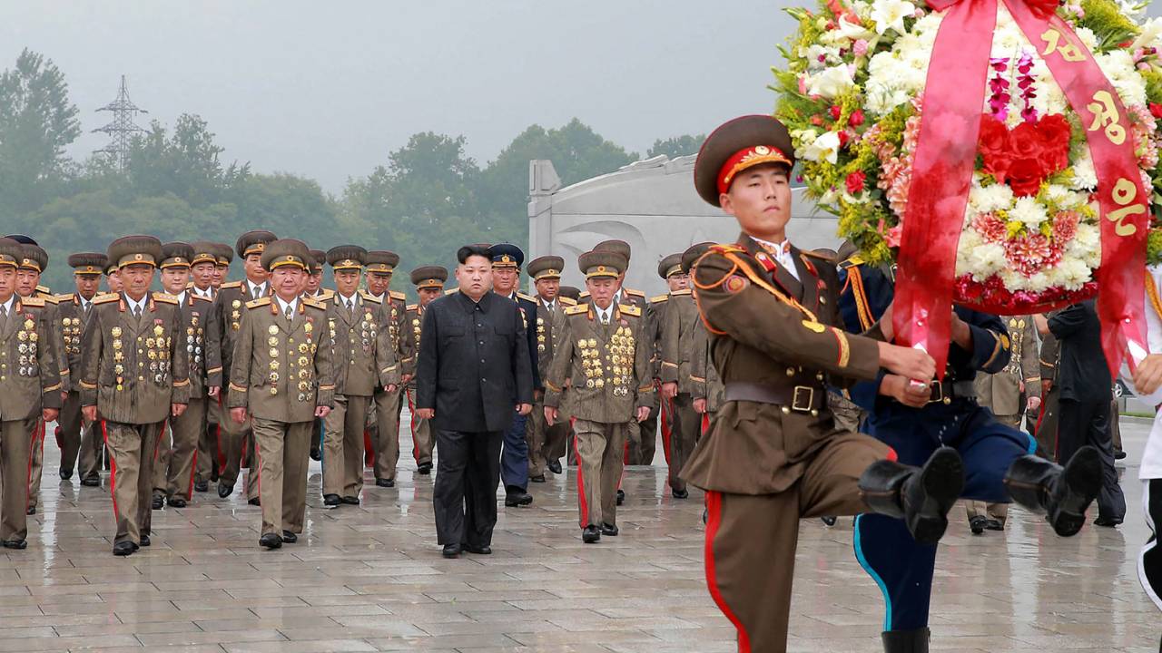 O líder da Coreia do Norte, Kim Jong-un