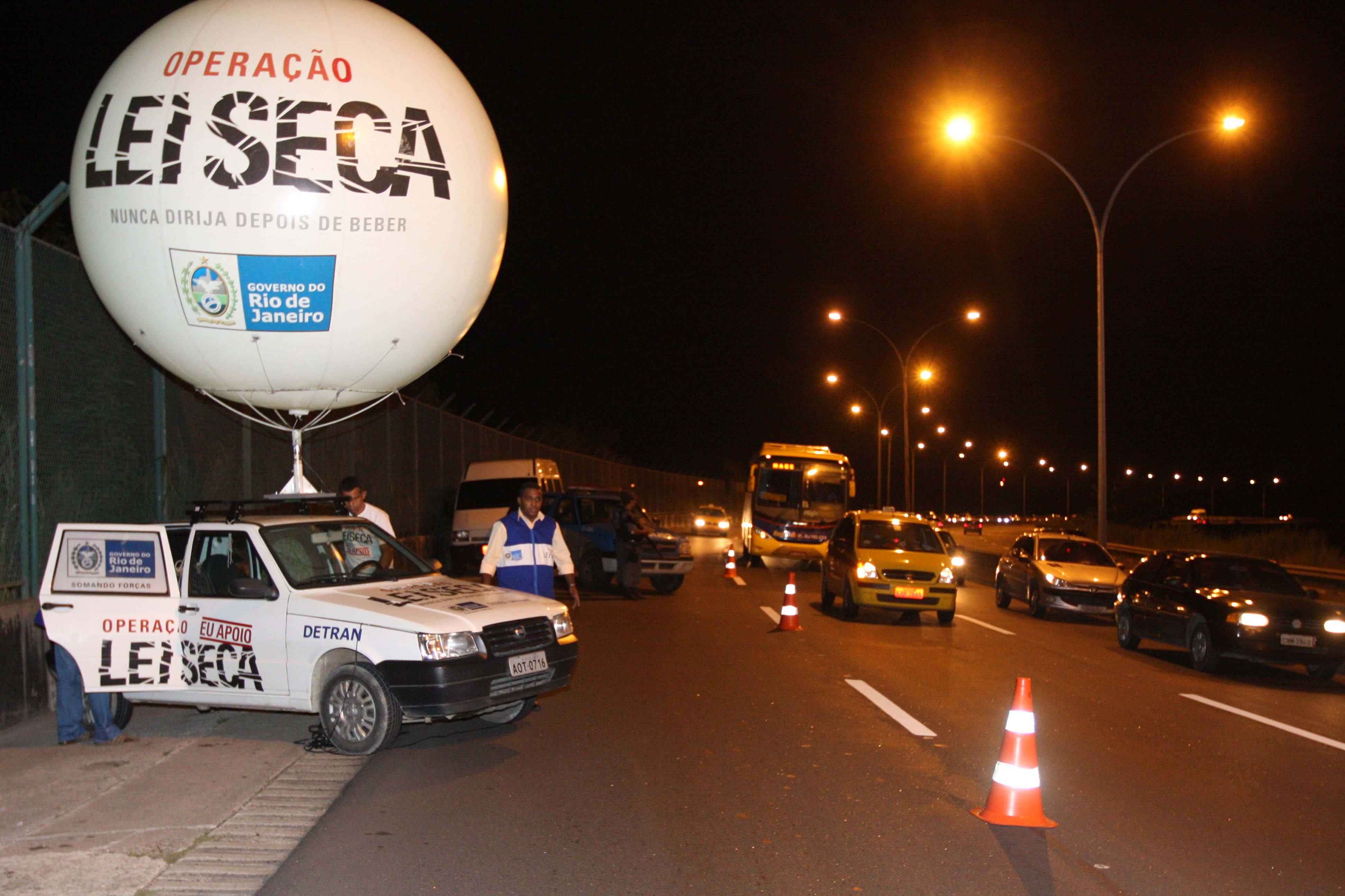 Rio amplia equipes e operações da Lei Seca, que completa 18 anos nas ruas