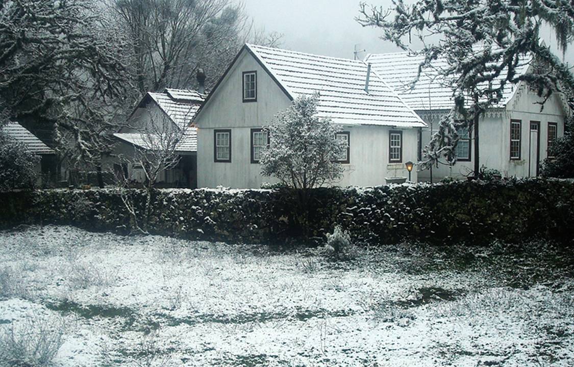 Neve no Brasil: São Joaquim - Santa Catarina