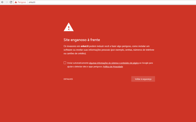 Orkut.li - Orkut não voltou Orkut