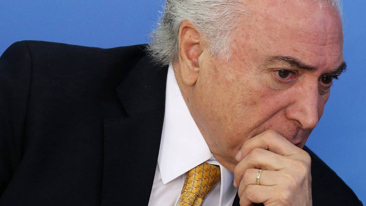 O presidente Michel Temer