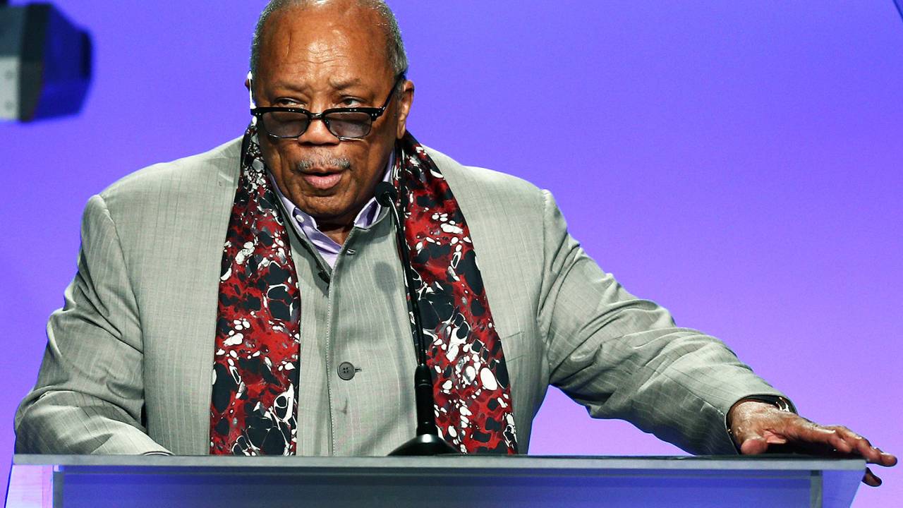 Quincy Jones, produtor do Michael Jackson - 05/05/2017