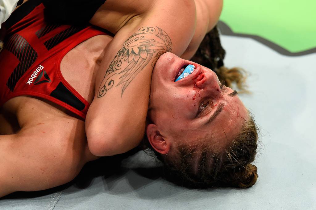 Alexandra Albu da R&uacute;ssia no UFC 214 em Anaheim (EUA) - 29/07/2017