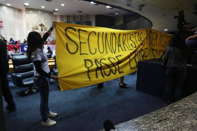 Estudantes ocupam Câmara de São Paulo Estudantes ocupam Câmara de São Paulo