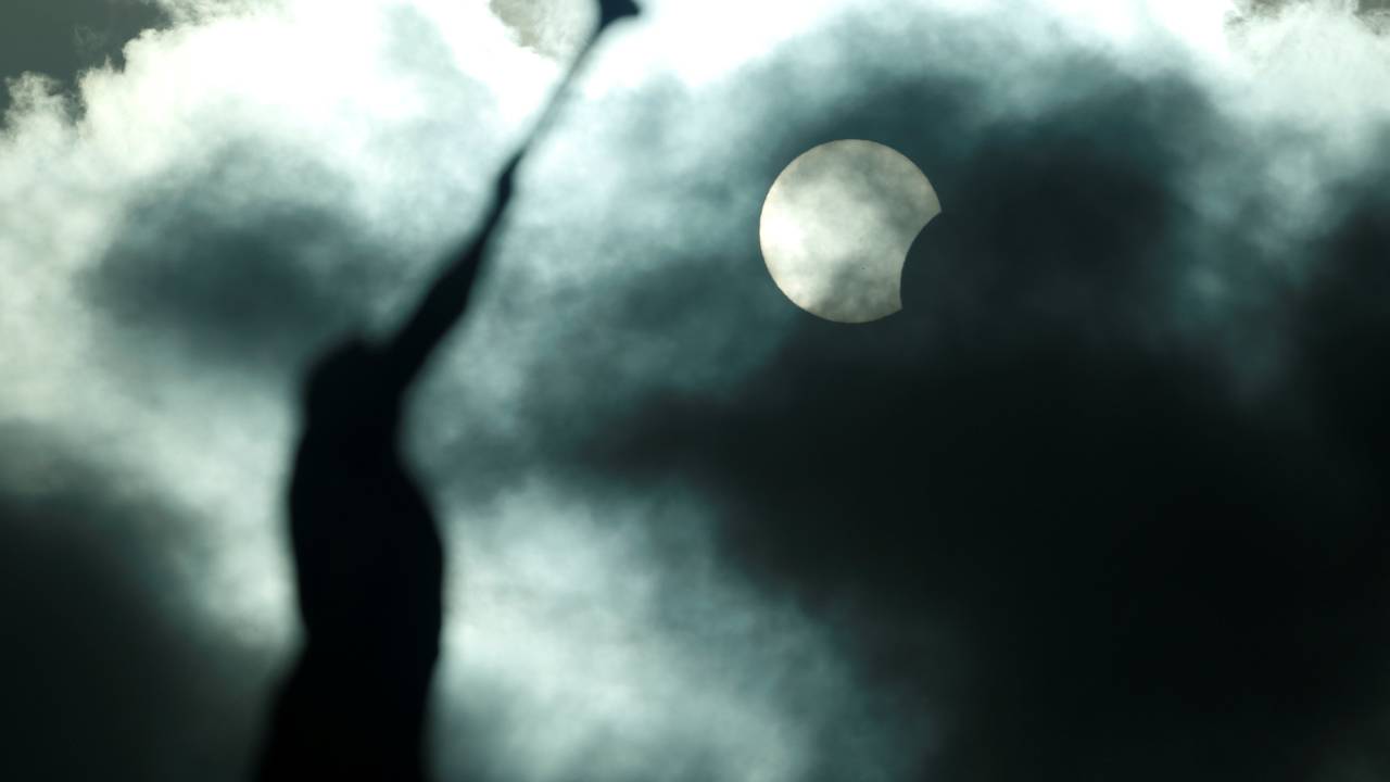 Eclipse parcial do sol
