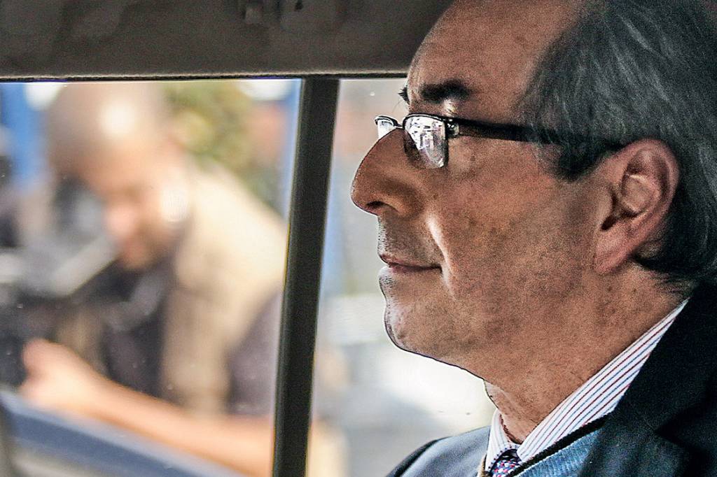 CURITIBA, PR - 14.06.2017: EDUARDO-CUNHA - Em depoimento à Polícia Federal, o ex-deputado Eduardo Cunha (PMDB-RJ) declarou nesta quarta (14) que seu silêncio