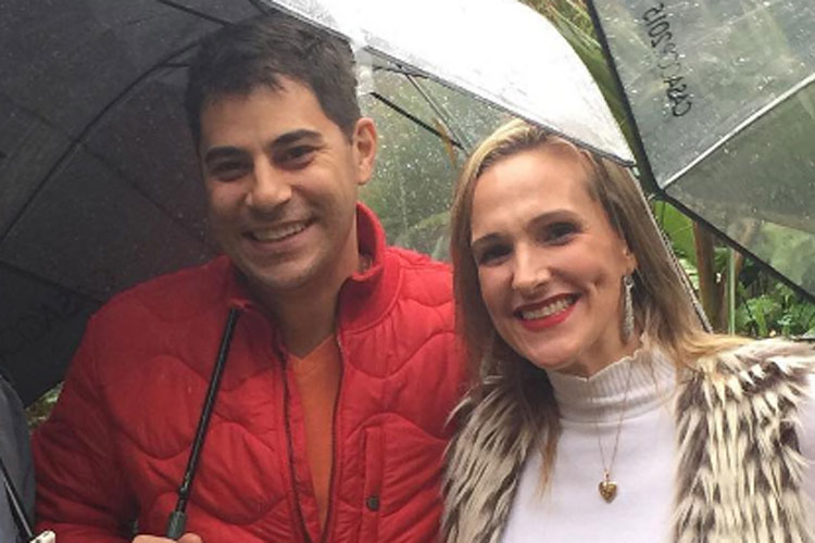 Evaristo Costa e mulher, Amalia Stringhini