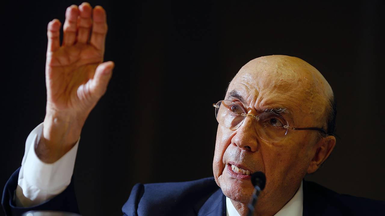O ministro da Fazenda, Henrique Meirelles