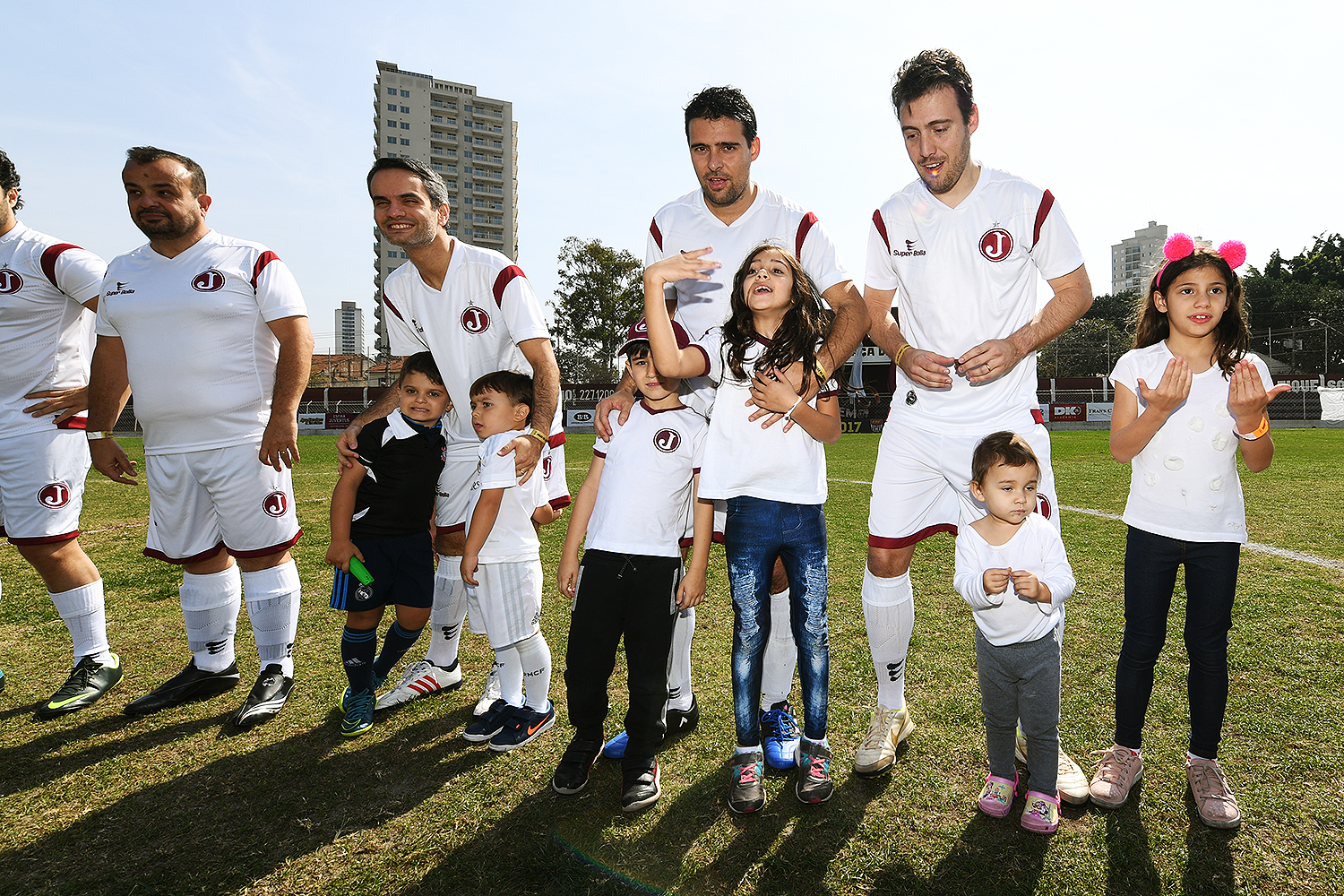 Muitos participantes do evento &nbsp;"Jogar na Javari" levaram seus pais ou filhos para o est&aacute;dio do Juventus, na Mooca