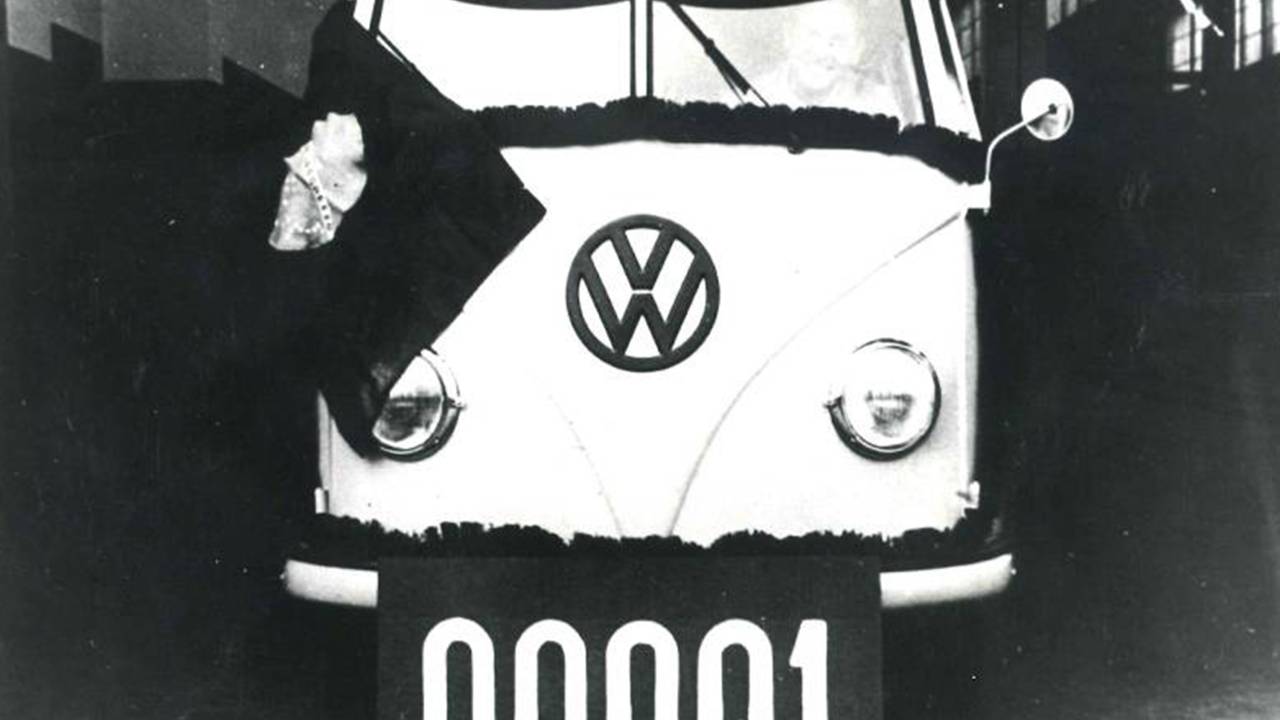 Primeira Kombi fabricada no Brasil, em 1957